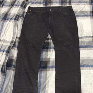 Levi's Men's Black 501 jeans